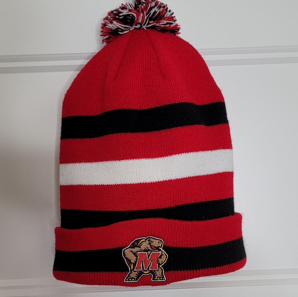 Maryland Terrapins Beanie w Pom